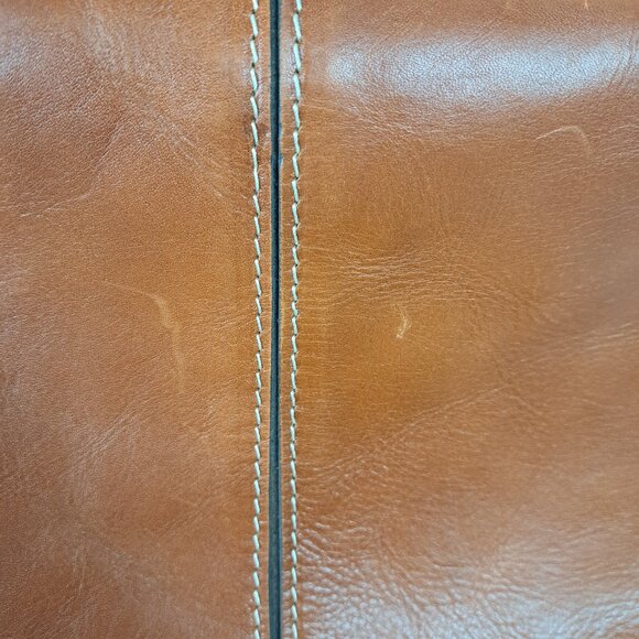 Patricia Nash Poppy Tote Shoulder Bag Brown Leather - Picture 9 of 16